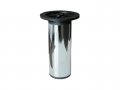 Опора мебельная круглая d50х150-170 мм, хром STARFIX