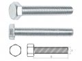 Болт М10х45 мм шестигр., цинк, кл.пр. 8.8, DIN 933 (5 кг) STARFIX