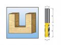 Фреза пазовая 16x20x8x32x2T (MAKITA)