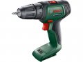 Аккум. дрель-шуруповерт BOSCH UniversalDrill 18V в кор. (18.0 В, БЕЗ АККУМУЛЯТОРА, 2 скор., 30 Нм, шурупы до 8 мм)