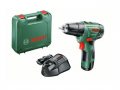 Аккум. дрель-шуруповерт BOSCH EasyDrill 12-2 в чем. (12.0 В, 1 акк., 2.5 А/ч Li-Ion, 2 скор., 22 Нм, шурупы до 6 мм)