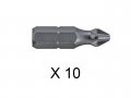 Насадка крестообразная PH1 25мм торсионная DIAGER (<>)