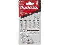Пилка лобз. по дереву B-12 (5 шт.) MAKITA (пропил прямой, тонкий, быстрый рез)