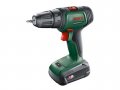 Аккум. дрель-шуруповерт BOSCH UniversalDrill 18V в чем. (18.0 В, 1 акк., 2.5 А/ч Li-Ion, 2 скор., 30 Нм, шурупы до 8 мм)