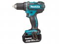 Аккум. дрель-шуруповерт MAKITA DDF 482 RME в чем. (18.0 В, 2 акк., 4.0 А/ч Li-Ion, 2 скор., 62 Нм, шурупы до 10 мм)