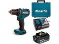 Аккум. дрель-шуруповерт MAKITA DDF 485 RF в чем. (18.0 В, 1 акк., 3.0 А/ч Li-Ion, 2 скор., 50 Нм, шурупы до 10 мм)