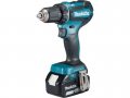 Аккум. дрель-шуруповерт MAKITA DDF 485 RFE в чем. (18.0 В, 2 акк., 3.0 А/ч Li-Ion, 2 скор., 50 Нм, шурупы до 10 мм)