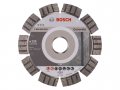 Алмазный круг 125х22 мм по бетону сегмент. Turbo BEST FOR CONCRETE BOSCH (сухая резка)