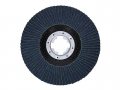 Круг лепестковый 125х22.2 мм G40 плоский BEST FOR METAL X-LOCK BOSCH