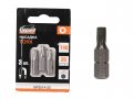 Насадка TORX T40 25мм  3шт GEPARD (GP3514-25) (бита звездочка шестилучевая звезда сталь S2  магнитная)