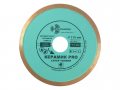 Алмазный круг 115х22 мм по керамике сплошн.ультратонкий PRO (1,1 мм) (Trio-Diamond)