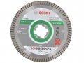 Алмазный круг 125х22 мм по керамике Turbo X-LOCK Best for Ceramic Extraclean BOSCH (сухая резка)
