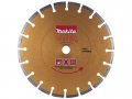 Алмазный круг 150х22 мм по бетону сегмент. Standard MAKITA (сухая резка)