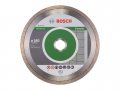 Алмазный круг 180х22 мм по керамике сплошн. STANDARD FOR CERAMIC BOSCH (сухая резка)