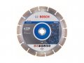 Алмазный круг 230х22,23 мм по камню сегмент. Standart for Stone BOSCH (сухая резка)
