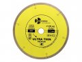 Алмазный круг 230х25,4 мм по керамике сплошн.ультратонкий Hot Press (1.7мм) (Trio-Diamond)