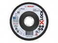 Круг лепестковый 125х22.23 мм G80 BEST FOR METAL X-LOCK BOSCH