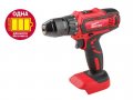 Аккум. дрель-шуруповерт WORTEX BD 1825-1 DLi в кор. ALL1 (18.0 В, БЕЗ АККУМУЛЯТОРА И ЗУ, 2 скор., 30 Нм, шурупы до 8 мм)